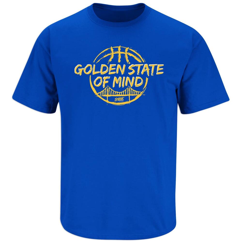 Golden State Of Mind T-Shirt For Golden Basketball Fans Sm-5Xl